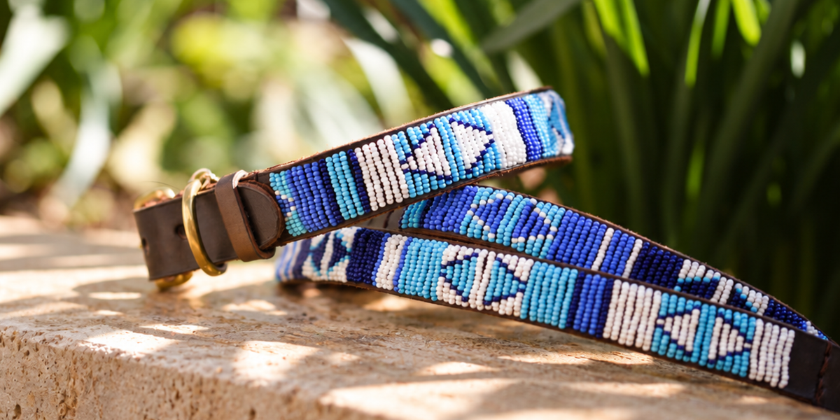 Beaded Collars & Leashes