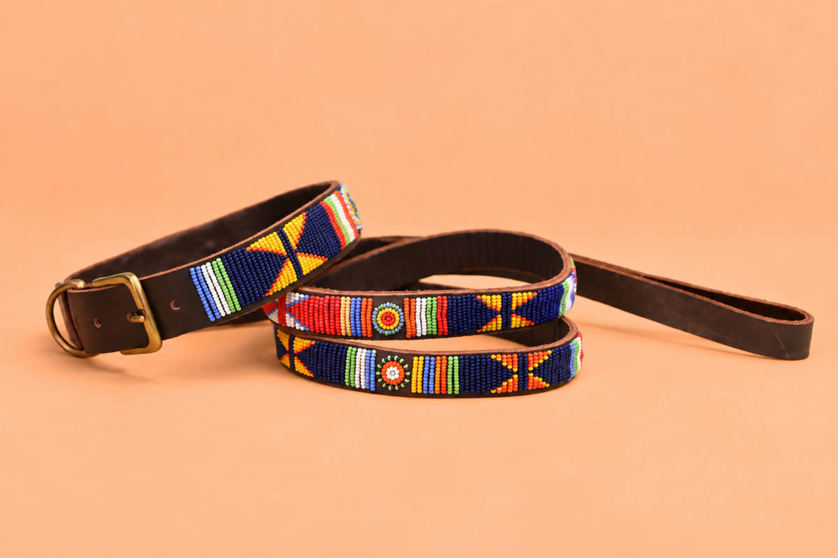 Beaded Leash | Mountains and Rivers