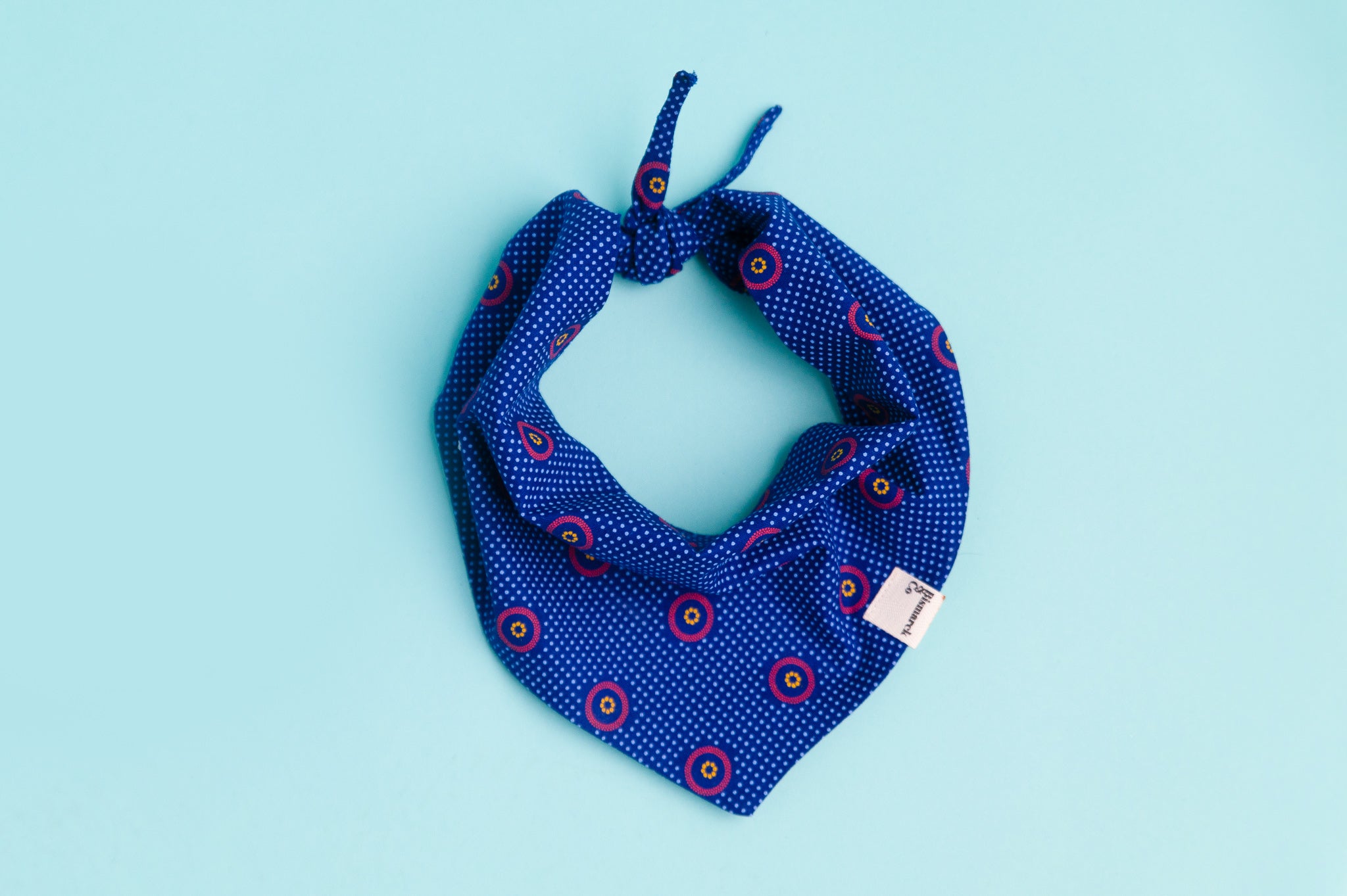 Bandana in Dark Blue Shweshwe