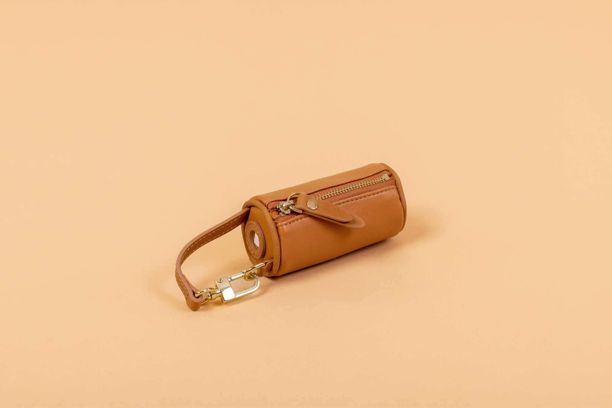 Apple Leather Walking Set in Camel