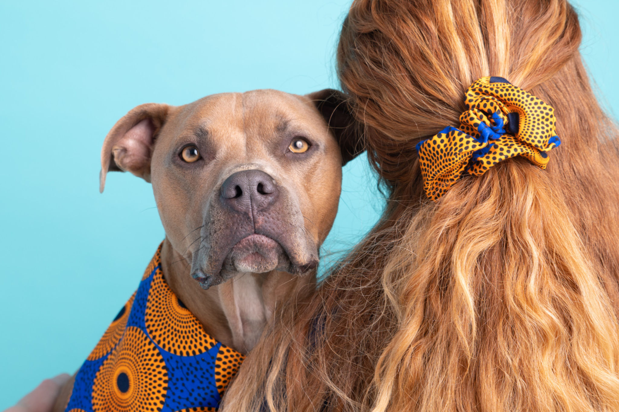 Bandana & Scrunchie Set in Sunrise